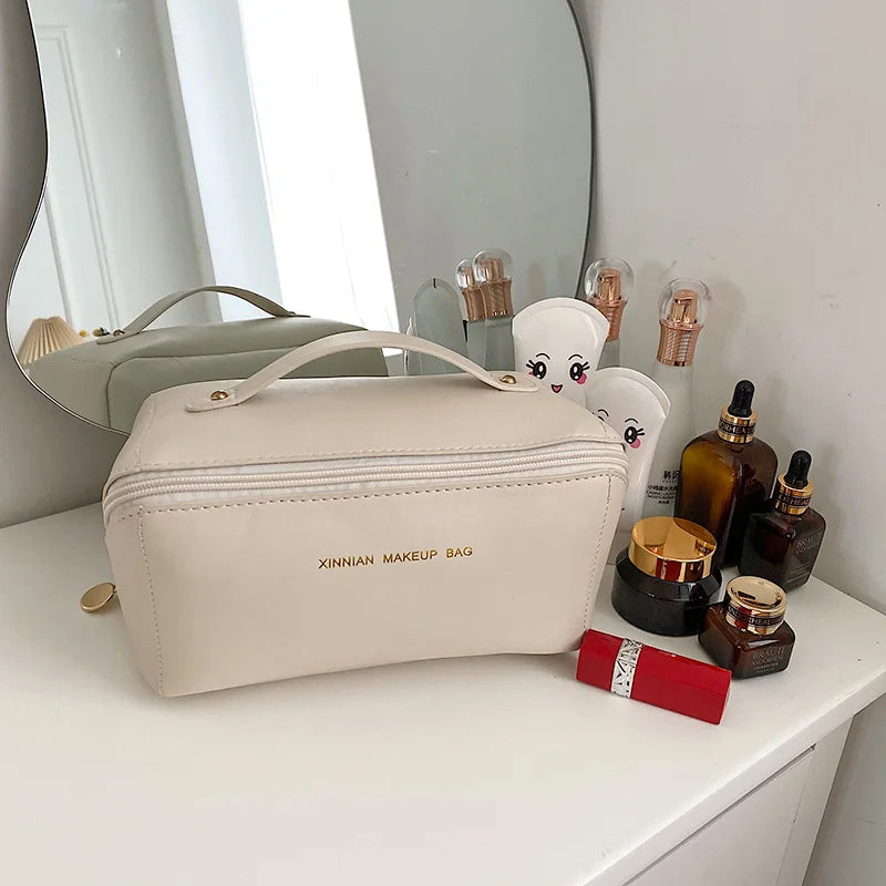 Makeup Bag Women Cosmetic Bag Travel Make Up Organizer Toiletry Bag