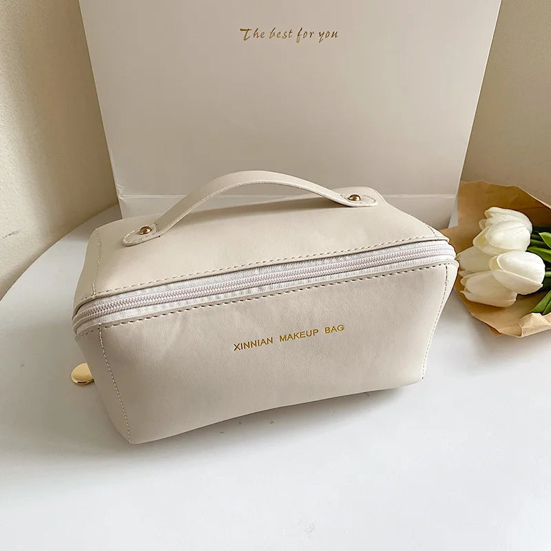 Makeup Bag Women Cosmetic Bag Travel Make Up Organizer Toiletry Bag