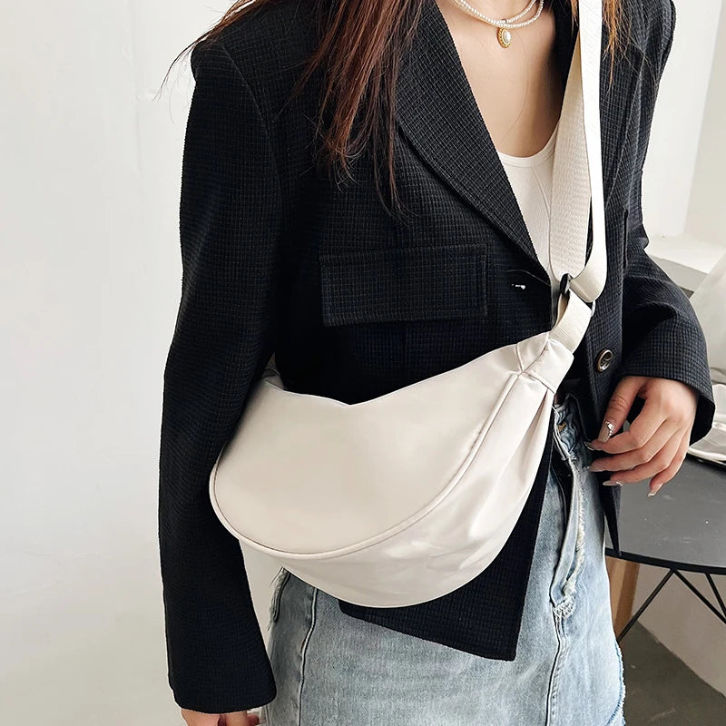 Nylon Shoulder Bag Crossbody Purse Women Handbag