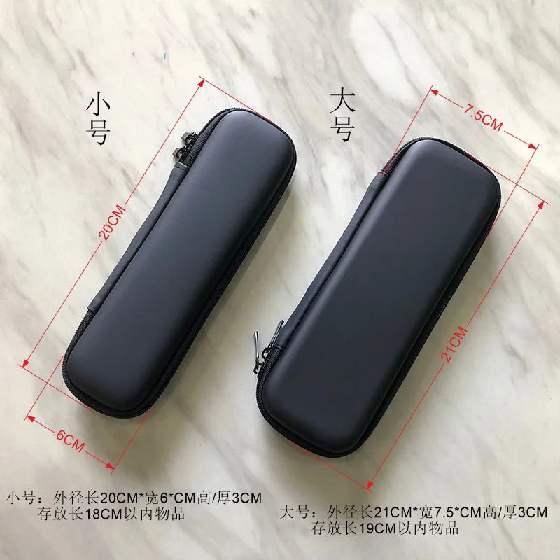 Waterproof Bullet Double 3 Cigars Travel Case Gift Bag Box