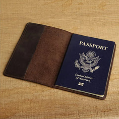 Wholesale Leather Passport Cover Blank Funda Pasaporte