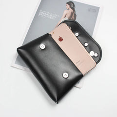 Wide Chain Decorated Waist Packs Women Adjustable PU Leather Waist Belt