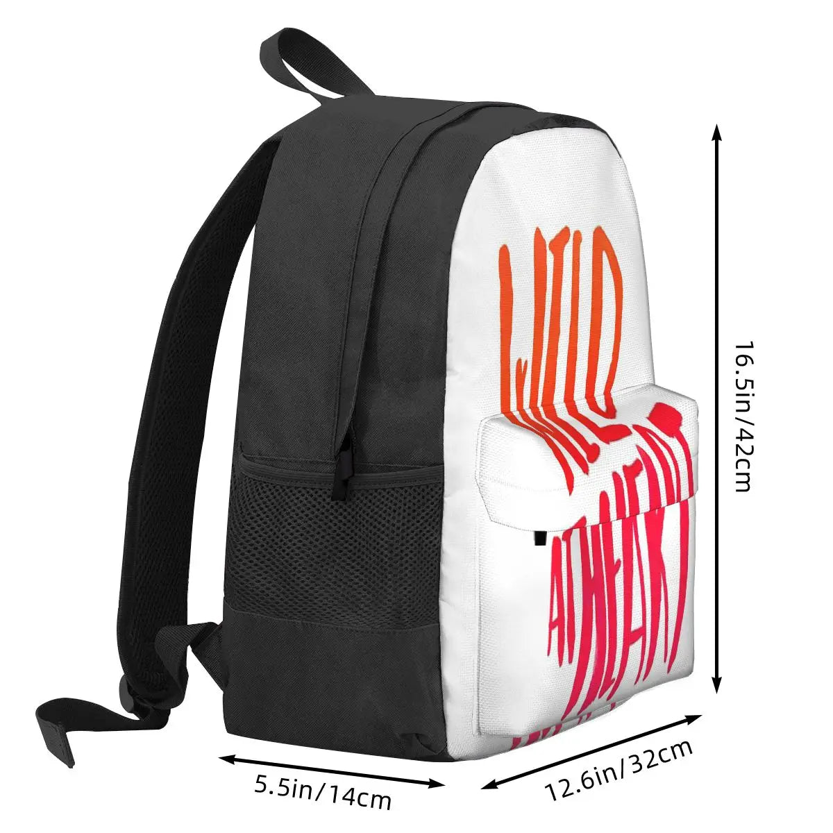 Typography Backpacks Men's & Women's Summer Bag