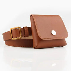 Wild Retro Belt Bag Ladies Key Mobile Phone Dual-Use Decorative Thin Belt