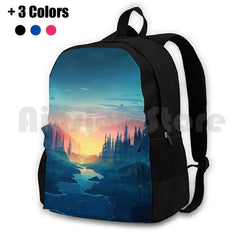 Minimalist Wilderness Hiking Backpack Climbing Bag