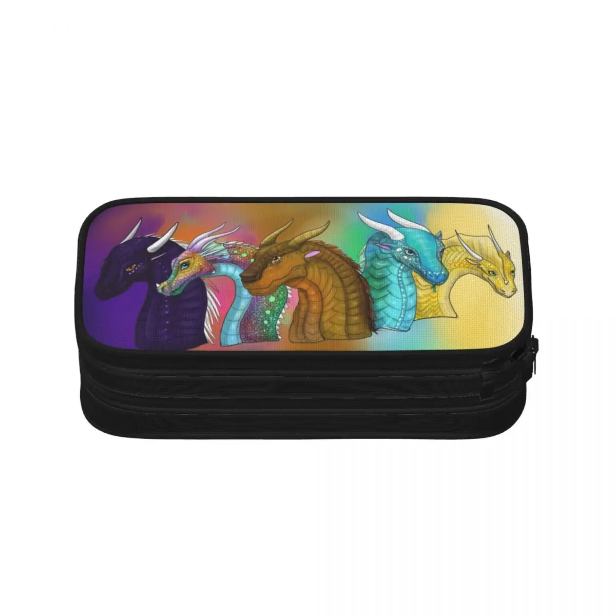 Wing Of Fire Pen Box Anime Zipper Pen Bag Child Stationery Bag