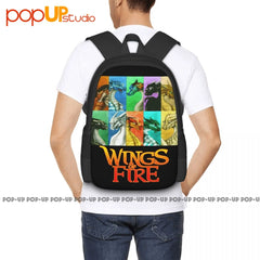 Wings Of Fire Dragonets Backpack Gymnast Bag