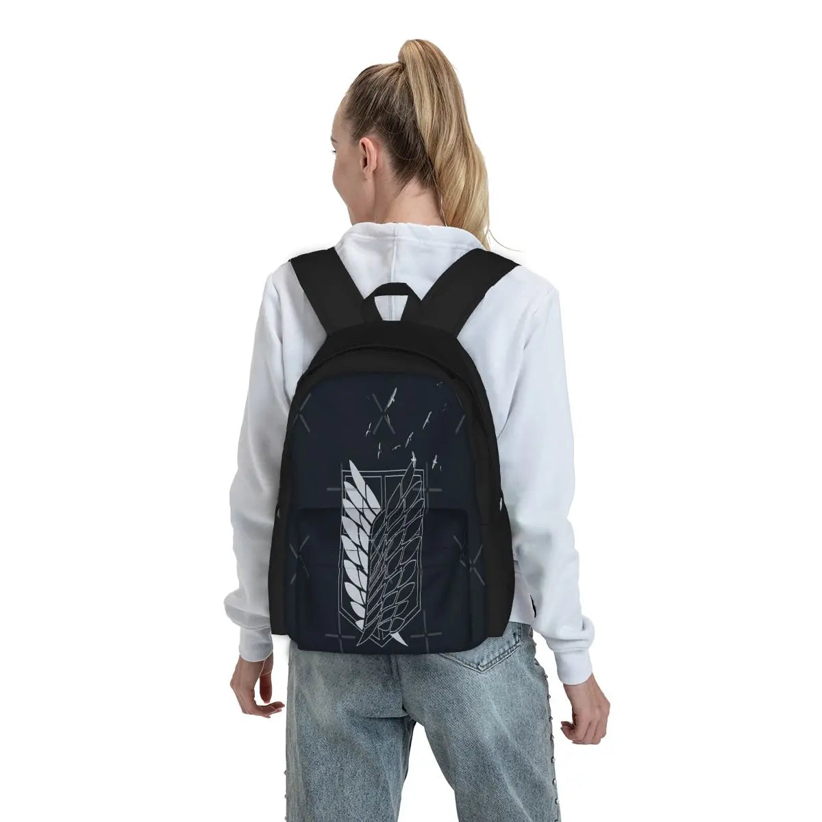 Wings Of Freedom 1 Backpacks Men's Waterproof Backpack