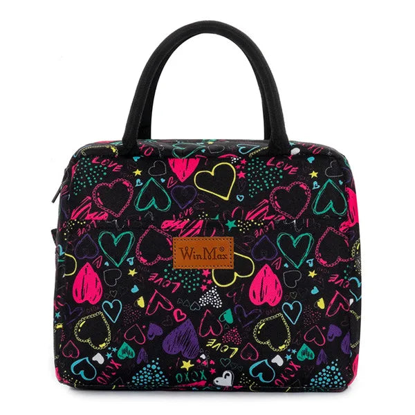 Large Capacity Lunch Bag Insulation Cooler Icepack Bag for Women Kids