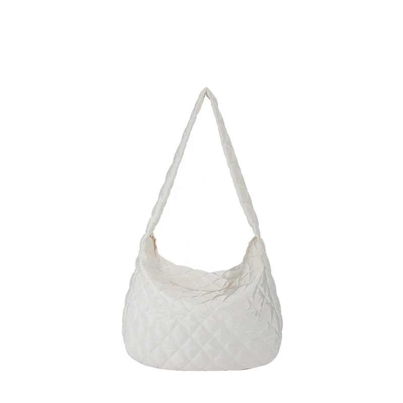 Winter Large Women Handbag Quilted Shoulder Bag