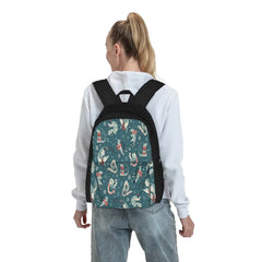 Winter Herps In Dark Backpacks Men's Women's Handbag