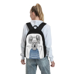 Winter Koala Backpacks Men's & Women's Anime Bag for Teenagers