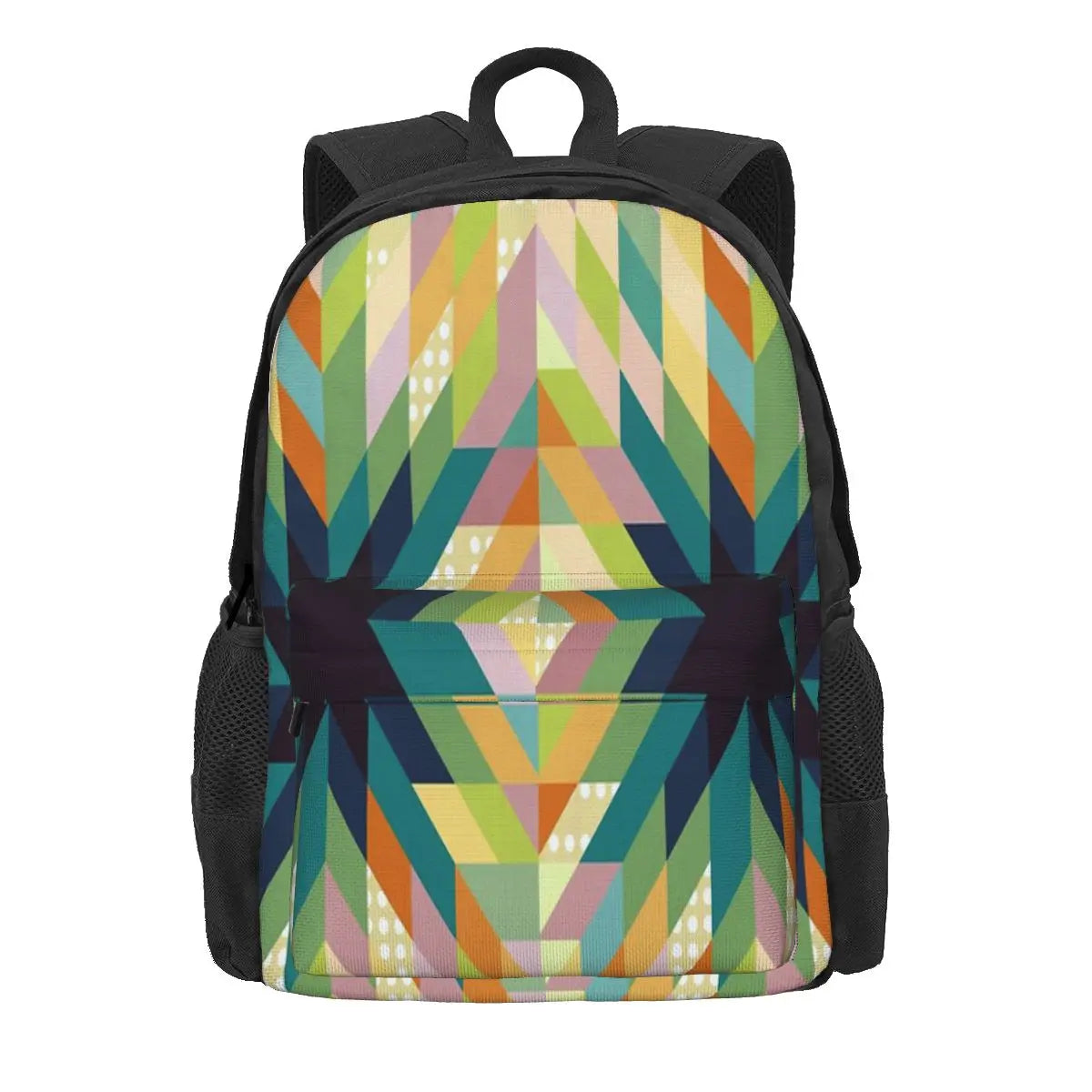 Winter Lights Backpacks Men's Handbag Zipper Men Women's Backpack