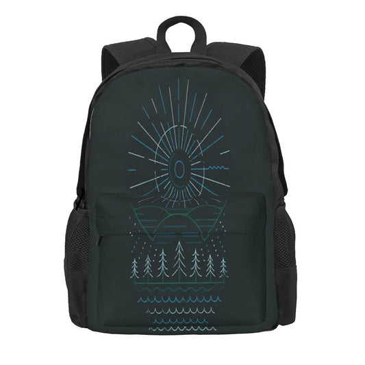 Winter Moon Backpacks Men's Backpacks Bags For Women