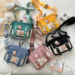 Winter Canvas Women's Bag Bungy Bag One-shoulder Diagonal Small Bag
