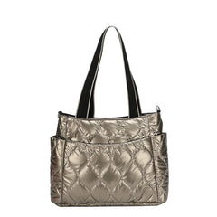 Winter Down Cotton Shoulder Bag Nylon Large Crossbody Bags