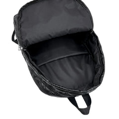 Winter Quilted Plaid Women's Backpack - Light Down Casual Female Backpacks