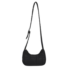 Winter Quilting Women's Shoulder Bags Nylon Hobos Small Purse Messenger Bag