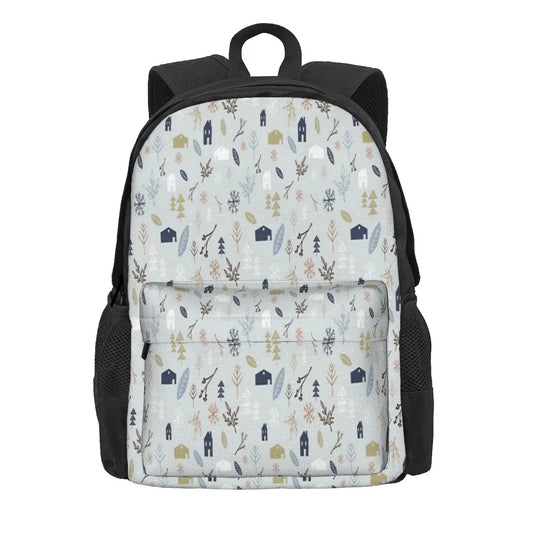 Winter Village Backpacks Men's Backpacks Bags For Women