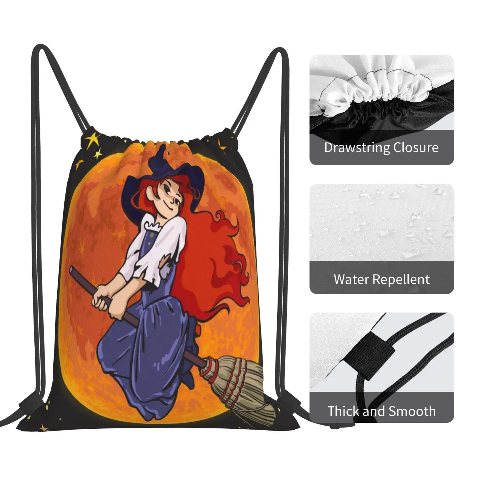 Witch 8 Backpacks Bag Women Screen Bag Bags-Bags Hip Sack Backpack