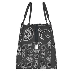 Gothic Rock Coffin Insulated Lunch Bag