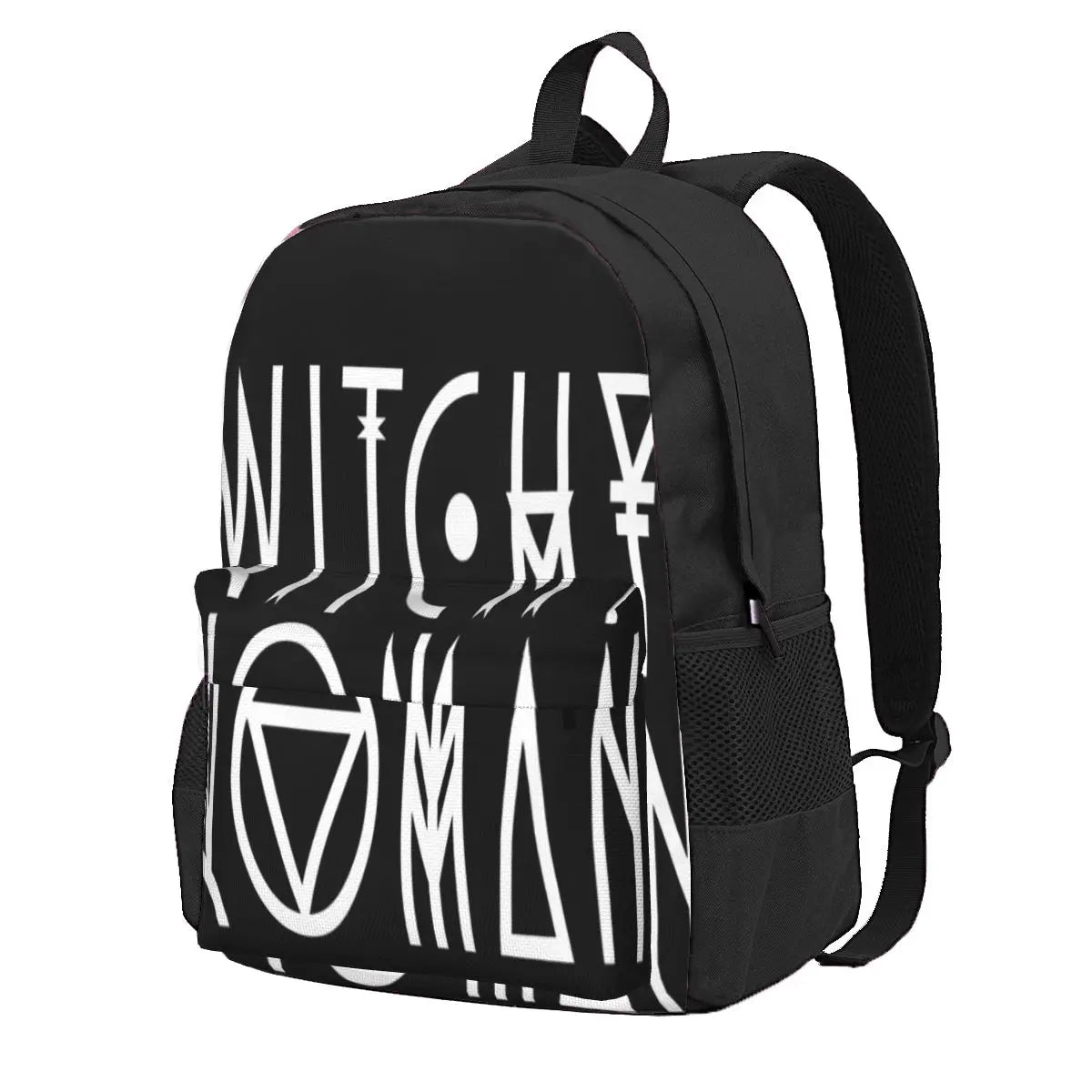 Witchy Woman Backpack Men's Bags Zipper School Girls