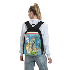 Wof Maps Backpacks Men's Backpacks Bags For Women