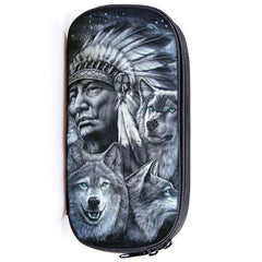 Wolf Stationery Bag High Kids Pencil Case