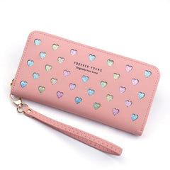 Women's Multi Small Change Wallet Folding Leather Short Wallet
