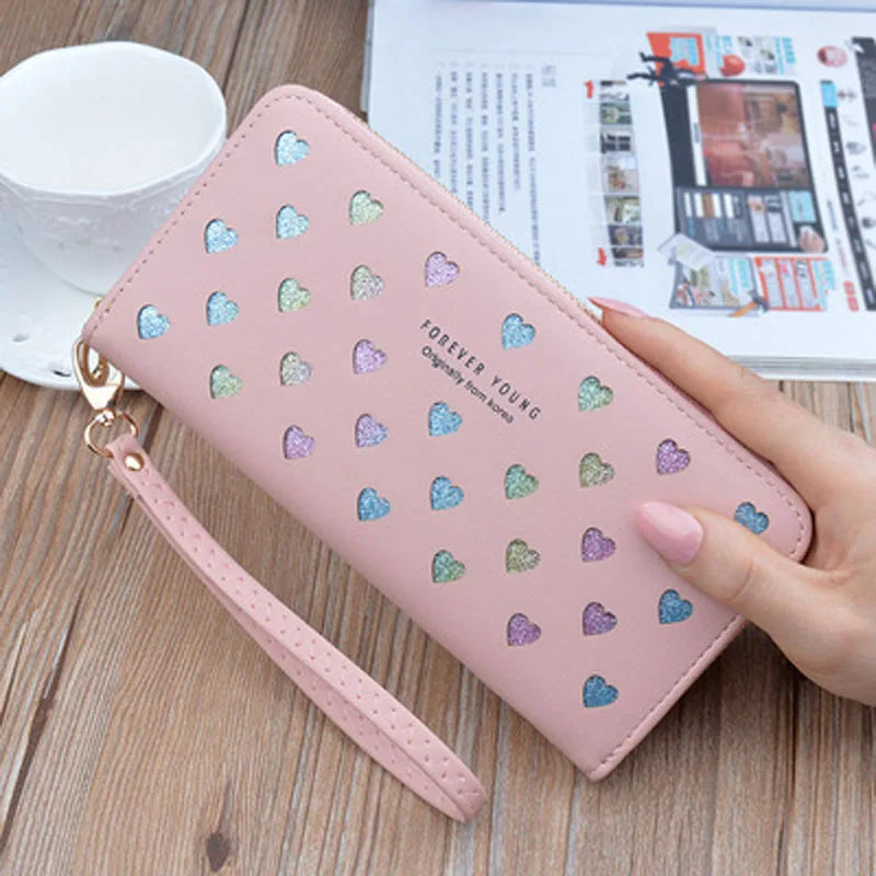 Women's Multifunctional Leather Small Wallet