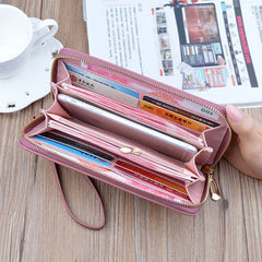Women's Multi Small Change Wallet Folding Leather Short Wallet