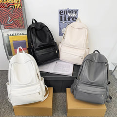 Women Backpack High PU Leather Rucksack Women's Knapsack Travel Bagpacks School