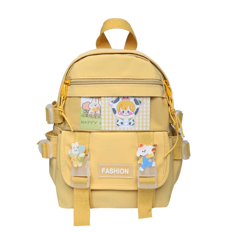 Canvas Mini Backpack Lightweight All-match Casual Travel Bag