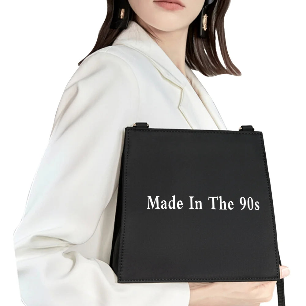 Harajuku Shoulder Bag Years Pattern Printing Series Portable Commuter