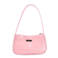 Retro Soft Leather Clutch Purse French Shoulder Bag Small Size Armpit Packs
