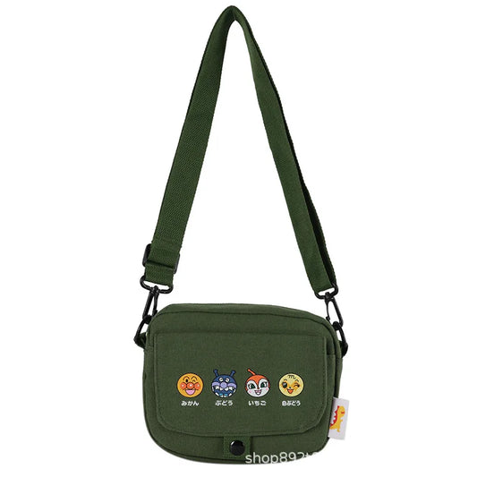 Canvas Small Square Cartoon Fairy Messenger Bag