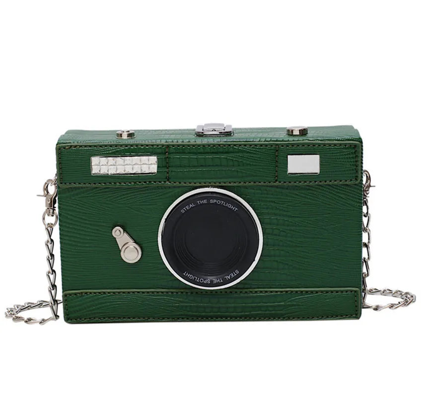Camera Shape Ladies Bag Crossbody Purse