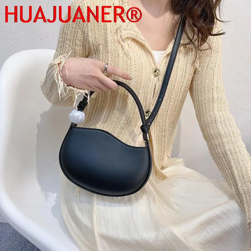 Retro Leather Clutch Purse Small Size Crossbody Bag