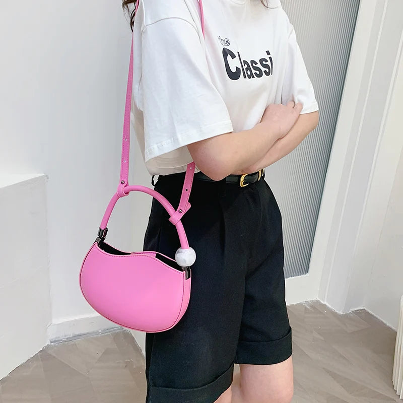 Leather Retro Clutch Purse Crossbody Shoulder Bag