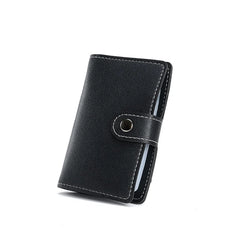 Lychee Driver's Leather Card Wallet - Multi-function