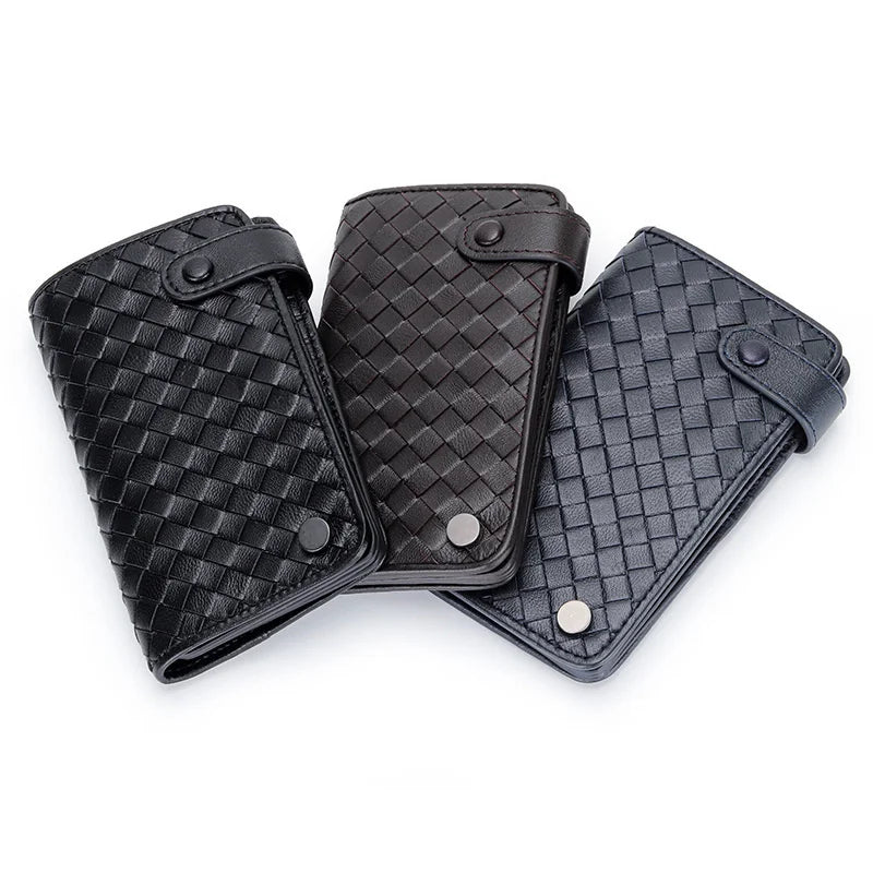 Woman Card Wallet Purse Leather Money Bag Solid Clutch Bag