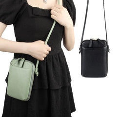 Women's Leather Crossbody Bag Mini Messenger Bag