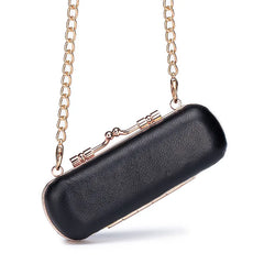 Sheepskin Lipstick Box With Mirror