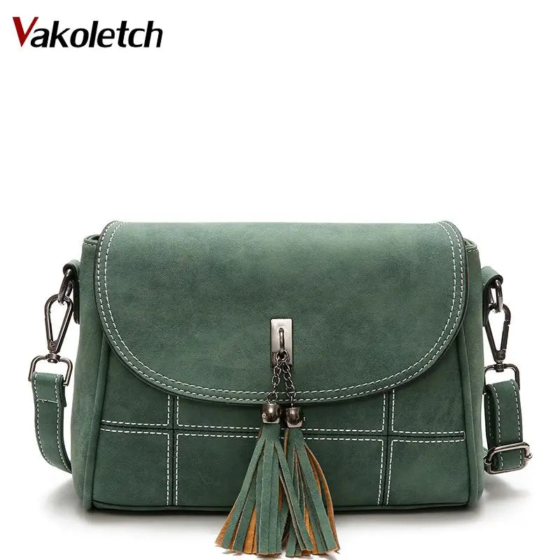 Small Tassel Women Messenger Bags Women Handbags High Bags Female Shoulder Bag