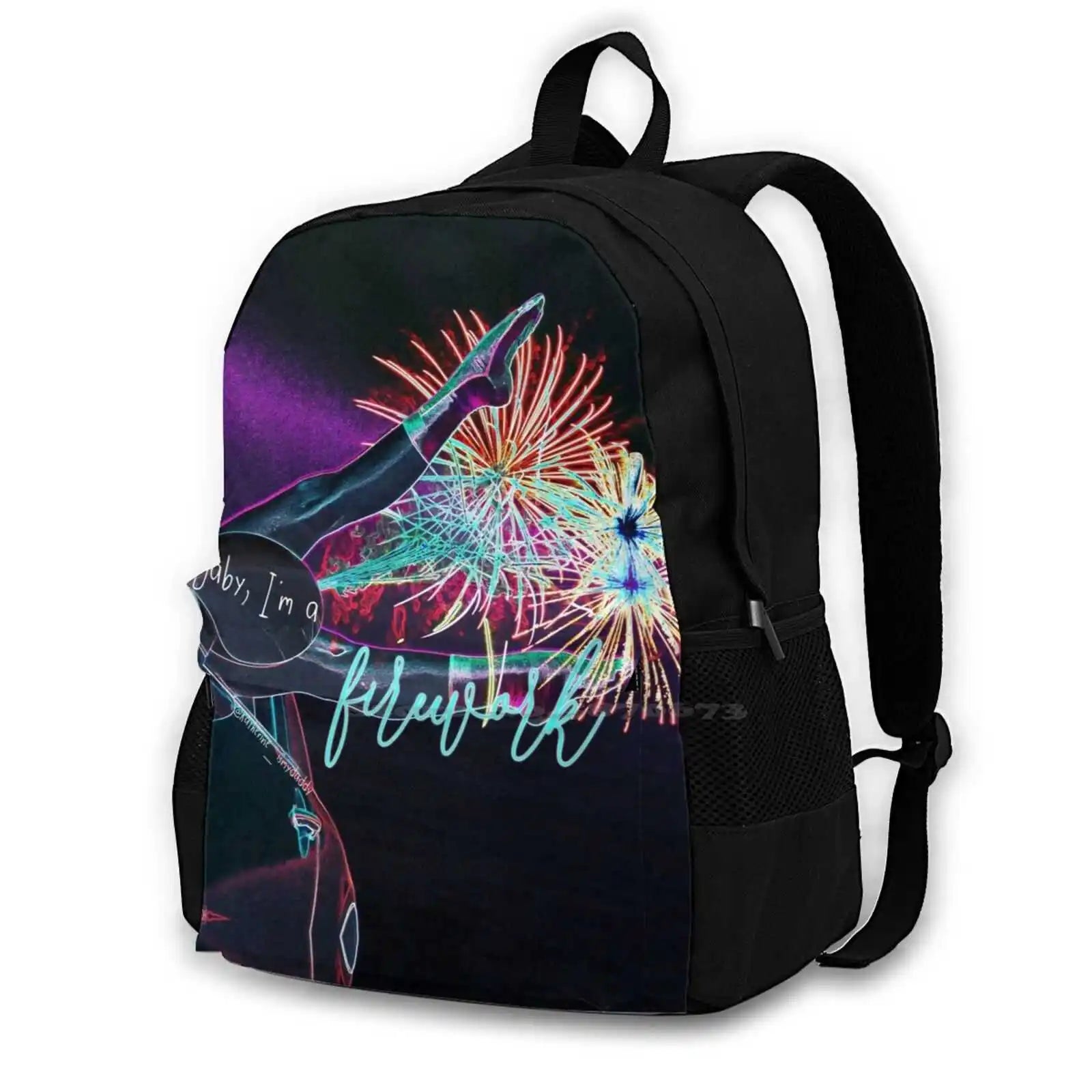 Firework Backpack for Women Girls Teens