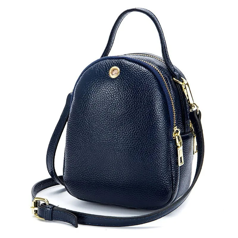 Leather Shoulder Bag for Women Small Crossbody Phone Bag