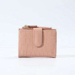 Women's PU Leather Coin Purse Hand Bag Short Wallet Credit Card Holder