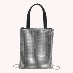Rhinestone Shoulder Bag Clutch Purse Chain Messenger Crossbody Bags