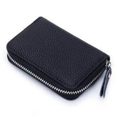 Woman Short Wallet Multi-card Card Bag Dali Pattern Zipper Coin Purse