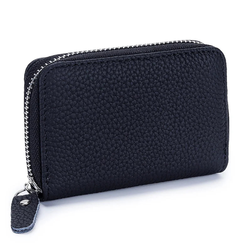 Woman Short Wallet Dali Pattern Card Bag Zipper Zero Wallet